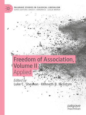 cover image of Freedom of Association, Volume II